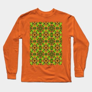 Beautiful Canna Flower Pattern. Long Sleeve T-Shirt